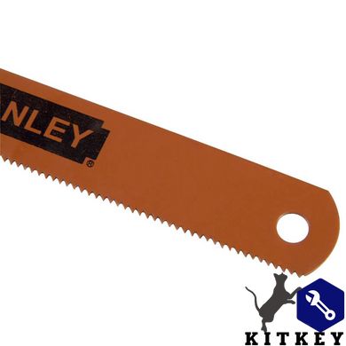 Полотно ножівкове Rubis довжиною 300 мм з молібденової швидкорізальної сталі для всіх типів металів, 100 штук STANLEY 1-15-906