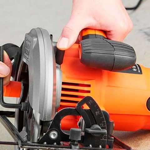 Black & Decker Cs1550 Circular Saw Black