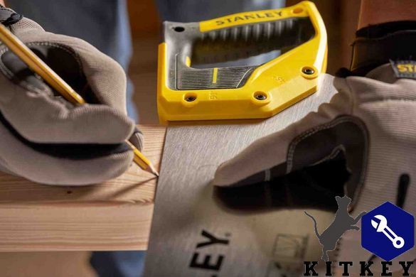 Ножовка Jet-Cut Fine длиной 500 мм для поперечного и продольного реза по древесине STANLEY 2-15-599