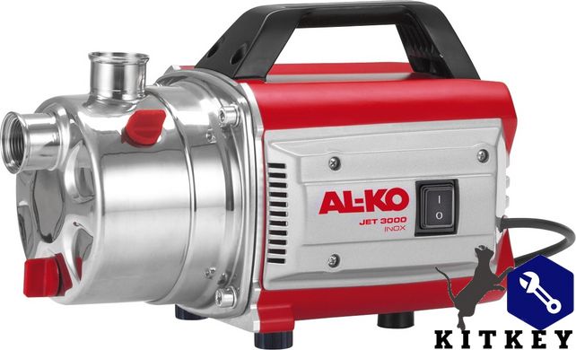 Насос садовий AL-KO Jet 3000 Inox Classic з садовим шлангом 1/2", 25 м (113338) (112838-19)