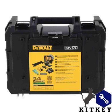 Уровень лазерный линейный DeWALT DCLE34035D1