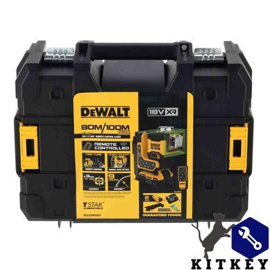 Уровень лазерный линейный DeWALT DCLE34035D1