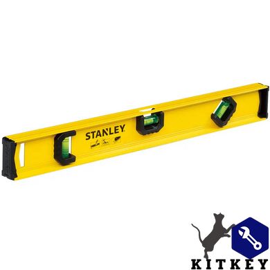 Уровень BASIC I-BEAM из алюминия длиной 450 мм с тремя капсулами STANLEY 0-42-073