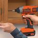 Гайковерт акумуляторний ударний безщітковий BLACK+DECKER BDCIM18N