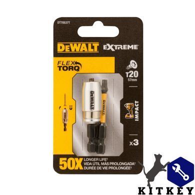 Набір біт і насадок DeWALT DT70537T
