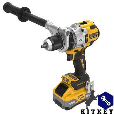 Дрель-шуруповерт аккумуляторная бесщеточная ударная DeWALT DCD1007WW1T