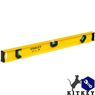 Уровень BASIC I-BEAM из алюминия длиной 600 мм с тремя капсулами STANLEY 0-42-074