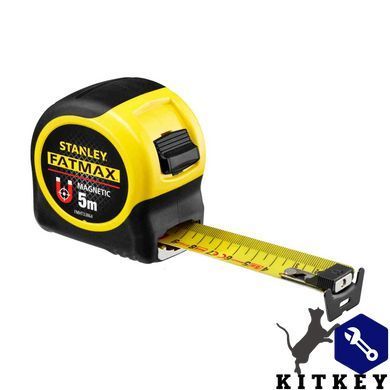 Рулетка измерительная FatMax Blade Armorдлиной 5 м, шириной 32 мм, магнитная STANLEY FMHT0-33864