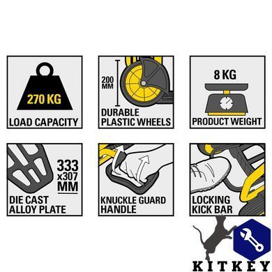 Тележка грузовая складная STANLEY SXWTD-FT591