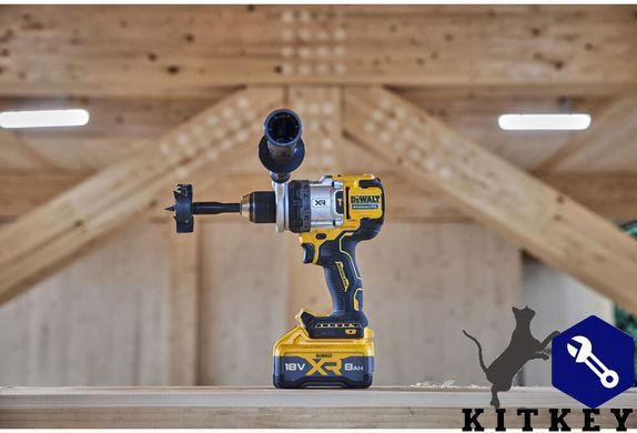 Дрель-шуруповерт аккумуляторная бесщеточная ударная DeWALT DCD1007WW1T