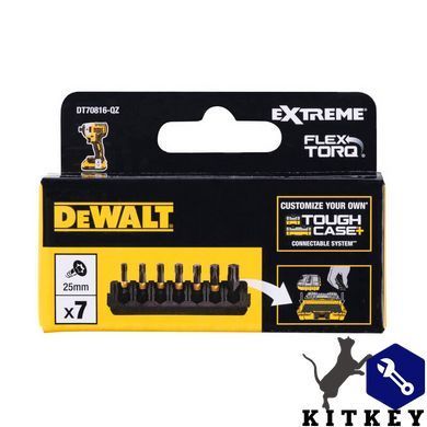 Кассета з битами FlexTorq DeWALT DT70816