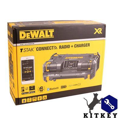 Зарядний пристрій - радіоприймач DeWALT DWST1-81078