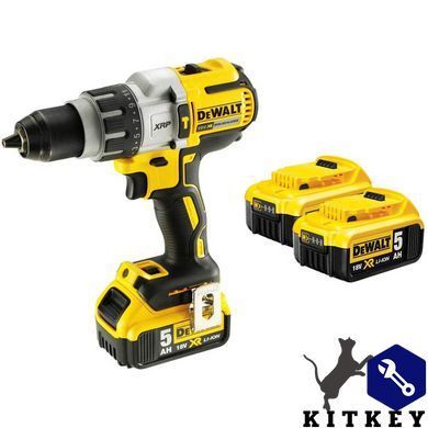 Дриль - шуруповерт акумуляторний безщітковий ударний DeWALT DCD996P3