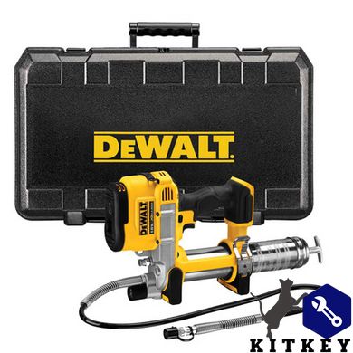 Пістолет маcляний акумуляторний DeWALT DCGG571NK