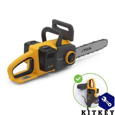 Пила ланцюгова акумуляторна безщіткова STIGA CS300eKit