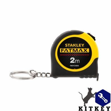 Рулетка-брелок FATMAX, 2м х 13мм в гумовому корпусі STANLEY FMHT1-33856