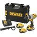 Дриль - шуруповерт акумуляторний безщітковий ударний DeWALT DCD996P3