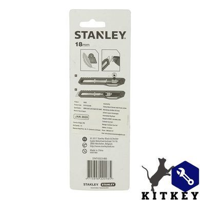 Нож в пластиковом корпусе с выдвижным сегментным лезвием шириной 18 мм STANLEY STHT10323-8