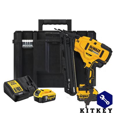 Пистолет гвоздезабивной аккумуляторный бесщёточный DeWALT DCN650P2