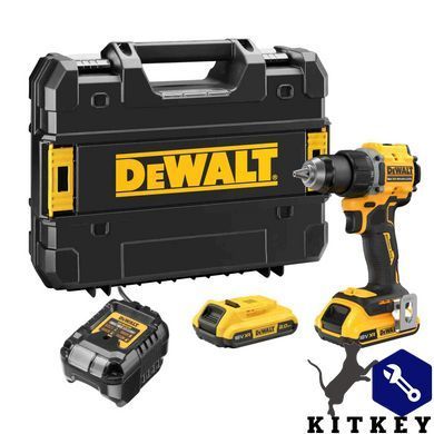 Дриль-шуруповерт акумуляторний безщітковий DeWALT DCD794D2T