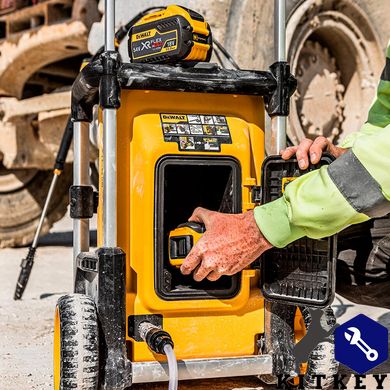 Мойка высокого давления аккумуляторная бесщеточная DeWALT DCMPW1600N