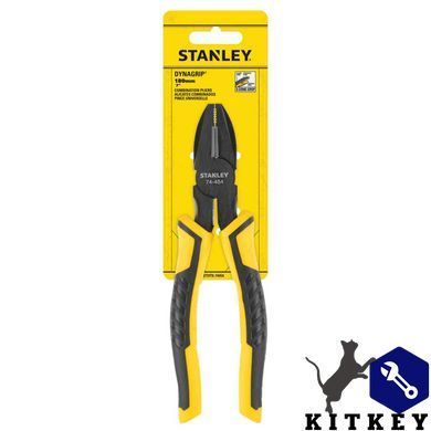 Плоскогубцы DYNAGRIP комбинированные длиной 180 мм STANLEY STHT0-74454