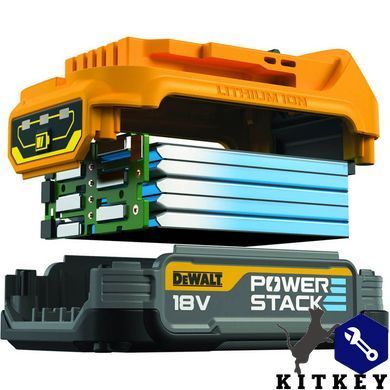 Дрель-шуруповёрт аккумуляторная бесщёточная DeWALT DCD800E2T
