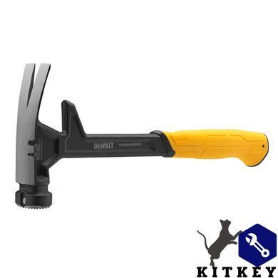 Молоток DEM-CLAW, суцільнометалевий, вага головки 624 г DeWALT DWHT51008-0
