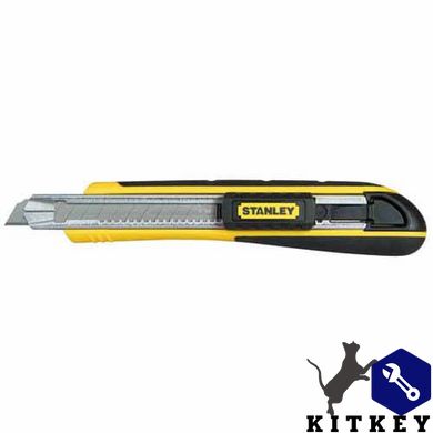 Нож FatMax Cartridge длиной 138 мм с лезвием шириной 9 мм с отламывающимися сегментами STANLEY 0-10-475