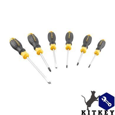 Набір із шести викруток CushionGrip STANLEY STHT16165-0