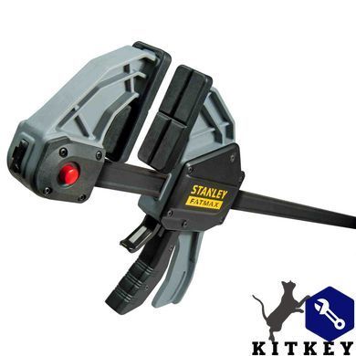 Струбцина FatMax XL тригерна з максимальним зусиллям стиснення 270 кг STANLEY FMHT0-83240
