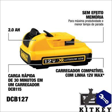 Аккумуляторная батарея DeWALT DCB127