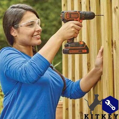 Дриль-шуруповерт акумуляторний BLACK+DECKER BDCDD18N