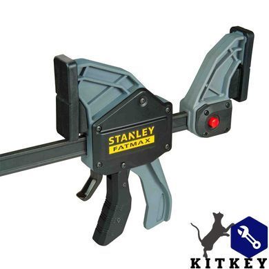 Струбцина FatMax XL тригерна з максимальним зусиллям стиснення 270 кг STANLEY FMHT0-83240