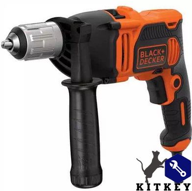 Дрель сетевая ударная BLACK+DECKER BEH850K