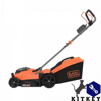 Газонокосилка аккумуляторная BLACK+DECKER BCMW3318L2