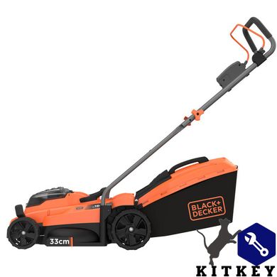 Газонокосилка аккумуляторная BLACK+DECKER BCMW3318L2