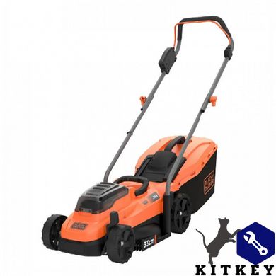 Газонокосилка аккумуляторная BLACK+DECKER BCMW3318L2