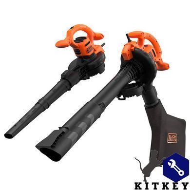 Пилосос садовий електричний BLACK+DECKER BEBLV260