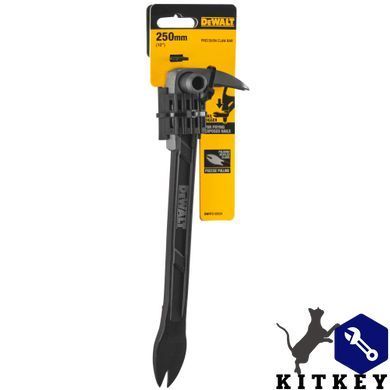 Гвоздодер из пружинной стали, L=25 см DeWALT DWHT0-55524