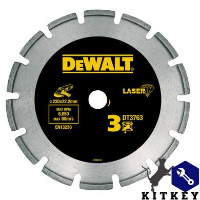 Диск алмазний DeWALT DT3763