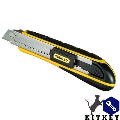 Нож FatMax Cartridge длиной 180 мм с лезвием шириной 18 мм с отламывающимися сегментами STANLEY 0-10-481