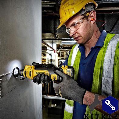 Фрезер акумуляторний для вирізування гіпсокартону DeWALT DCS551N