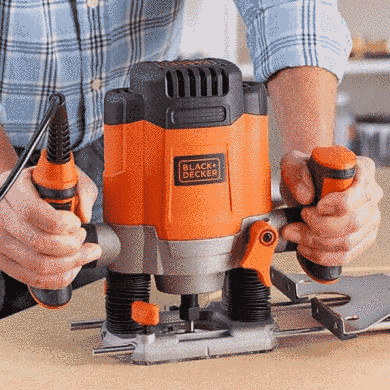 Фрезер сетевой BLACK+DECKER KW1200E