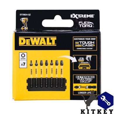 Кассета з битами FlexTorq DeWALT DT70824