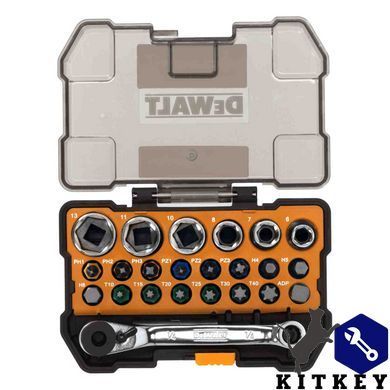 Набор бит и головок DeWALT DT70906