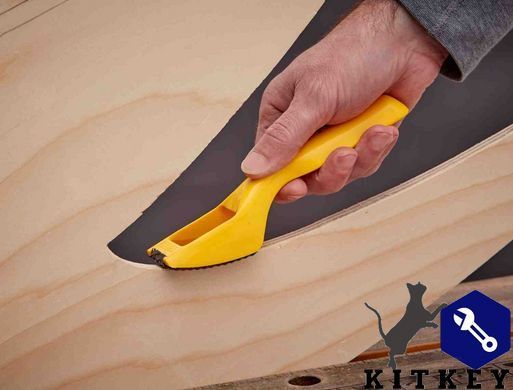 Рашпиль Surform Shaver Tool с литым пластмассовым корпусом с длиной лезвия 65 мм STANLEY 5-21-115