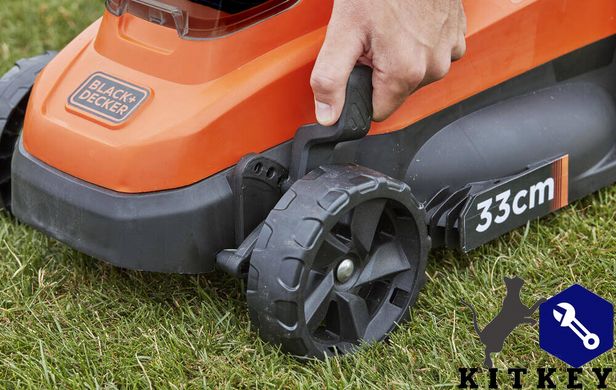 Газонокосилка аккумуляторная BLACK+DECKER BCMW3318L2