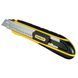Нож FatMax Cartridge длиной 180 мм с лезвием шириной 18 мм с отламывающимися сегментами STANLEY 0-10-481