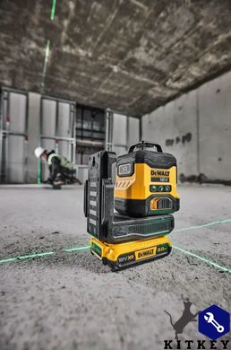 Уровень лазерный линейный DeWALT DCLE34031D1